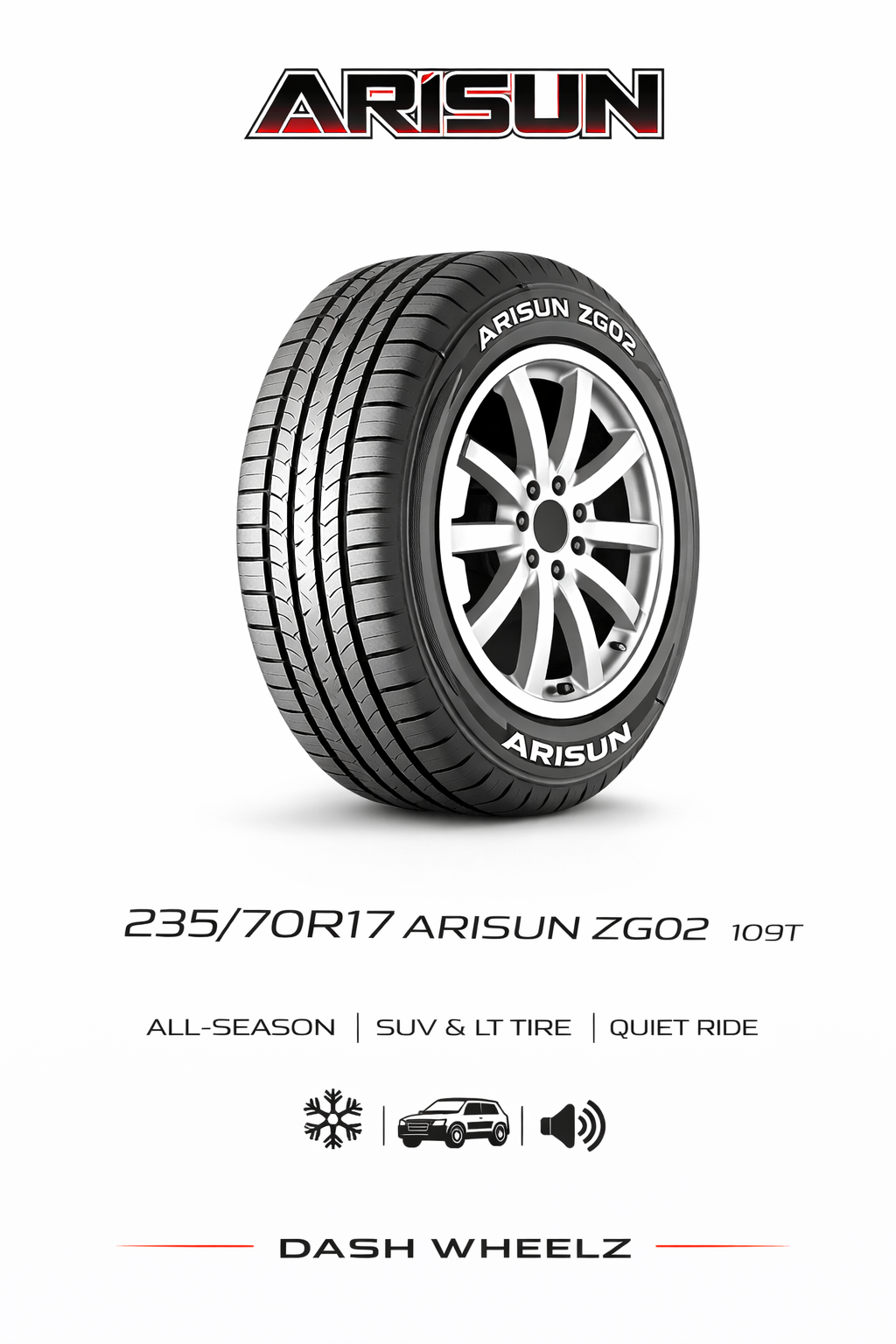 235/70R17 ARISUN ZG02 109T