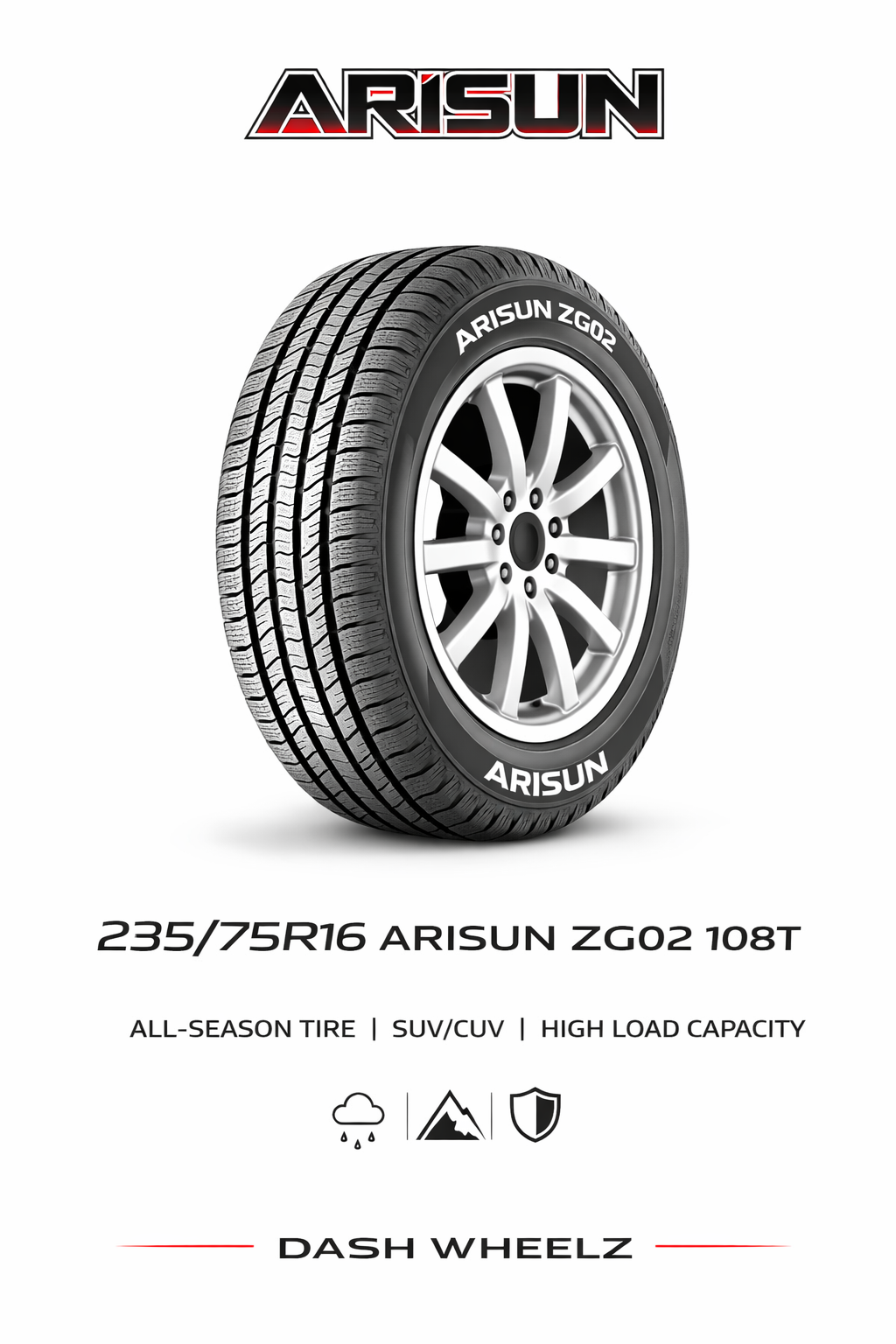 235/75R16 ARISUN ZG02 108T
