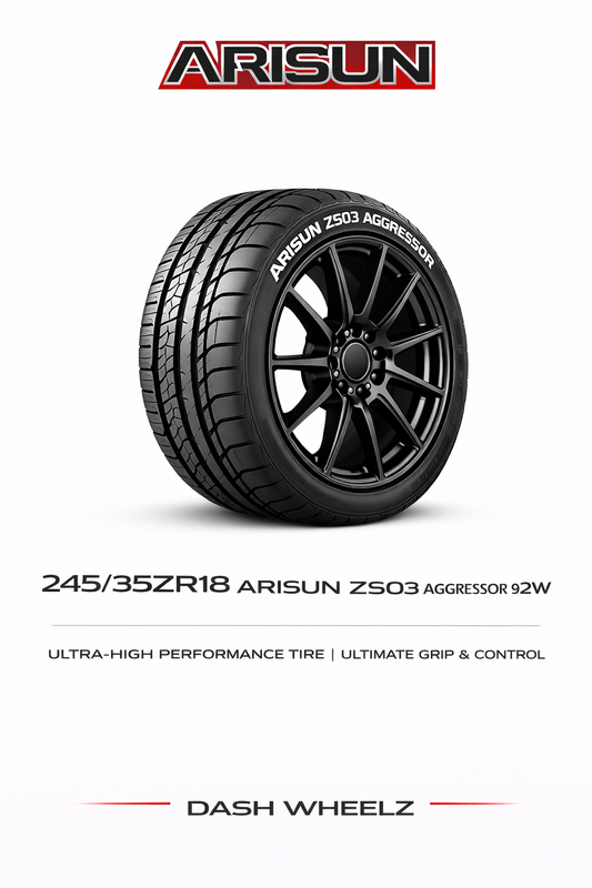 245/35ZR18 ARISUN ZS03 AGGRESSOR 92W XL