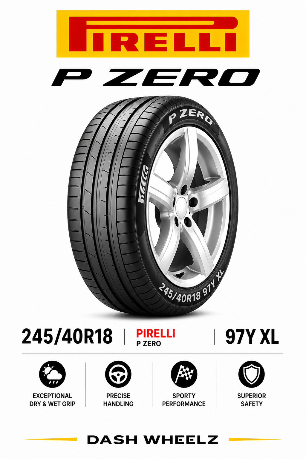 245/40R18 PIRELLI P ZERO 97Y XL