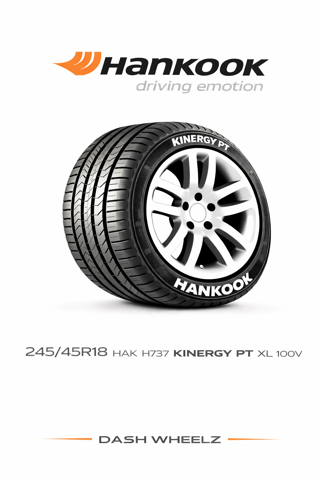 245/45R18 HAK H737 KINERGY PT XL 100V