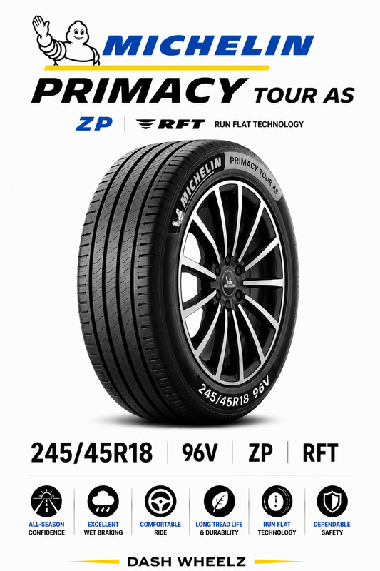 245/45R18 MICHELIN PRIMACY TOUR AS ZP RFT 96V