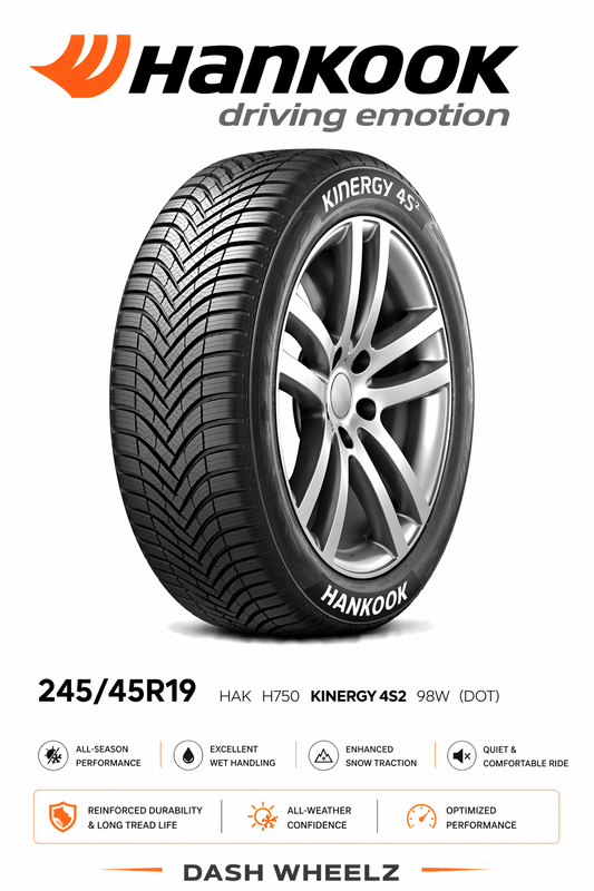 245/45R19 HAK H750 KINERGY 4S2 98W (DOT)