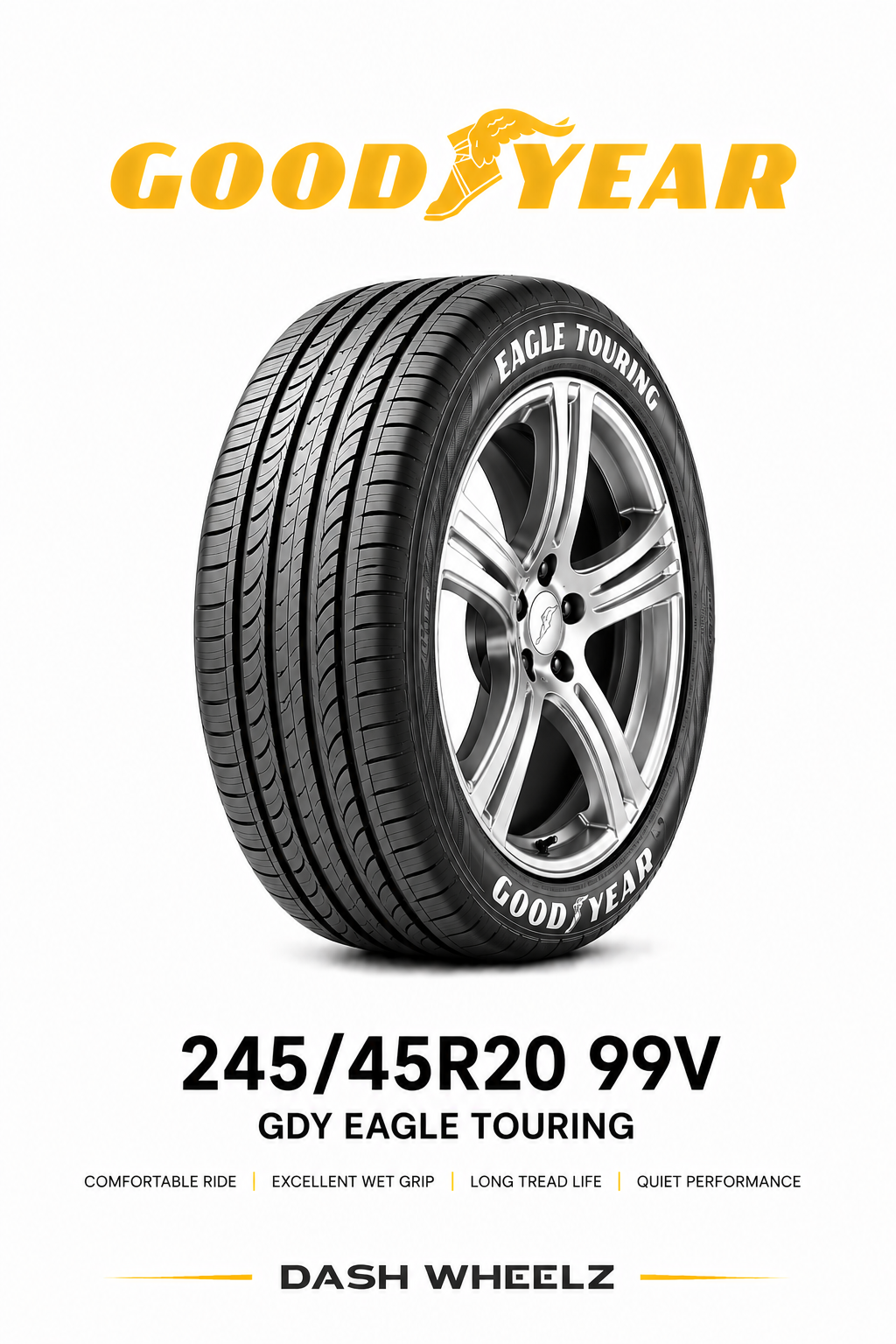 245/45R20 GOODYEAR EAGLE TOURING 99V