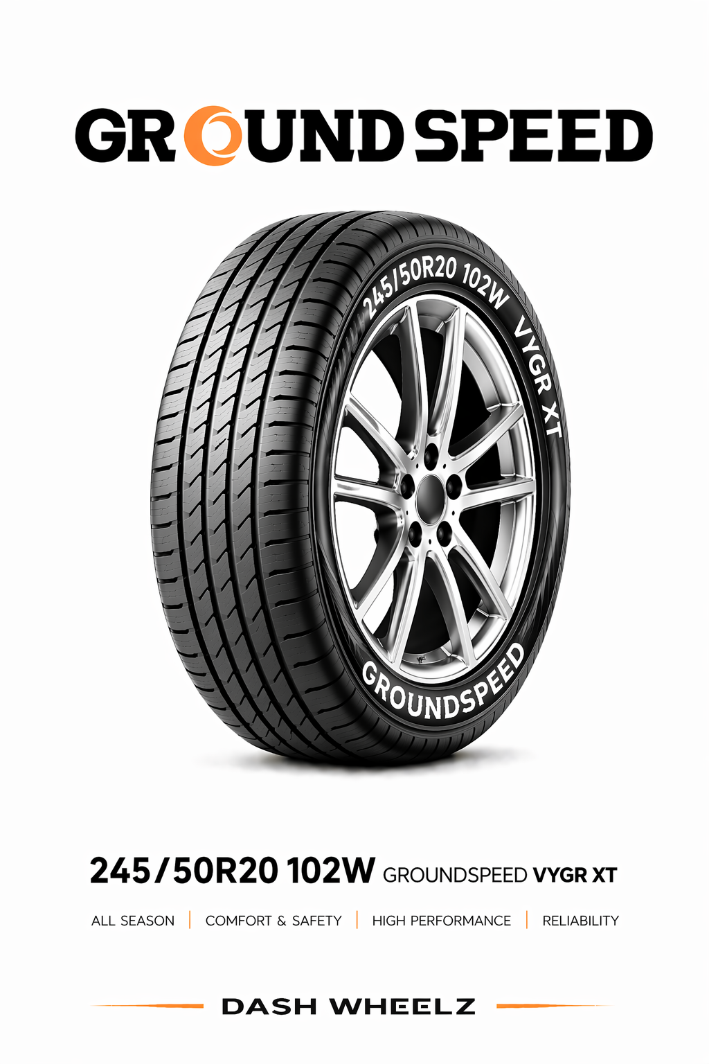 245/50R20 GROUNDSPEED VOYAGER XT 102W