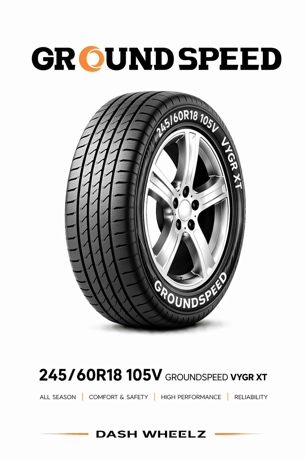 245/60R18 GROUNDSPEED VOYAGER XT 105V