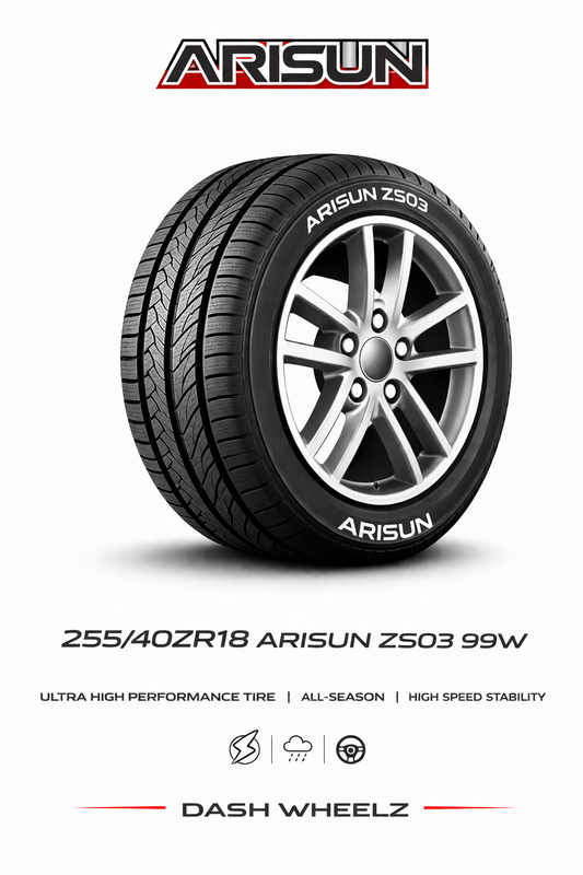 255/40ZR18 ARISUN ZS03 99W