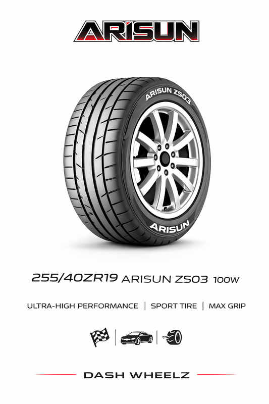 255/40ZR19 ARISUN ZS03 100W