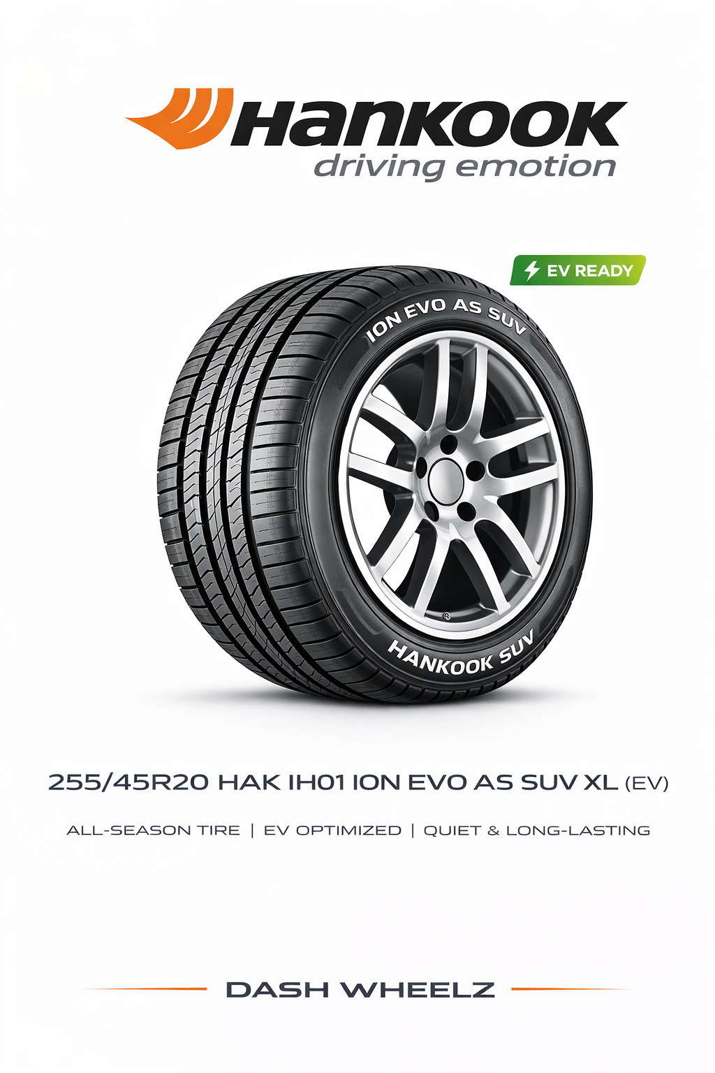 255/45R20 HAK IH01 ION EVO AS SUV XL (EV)