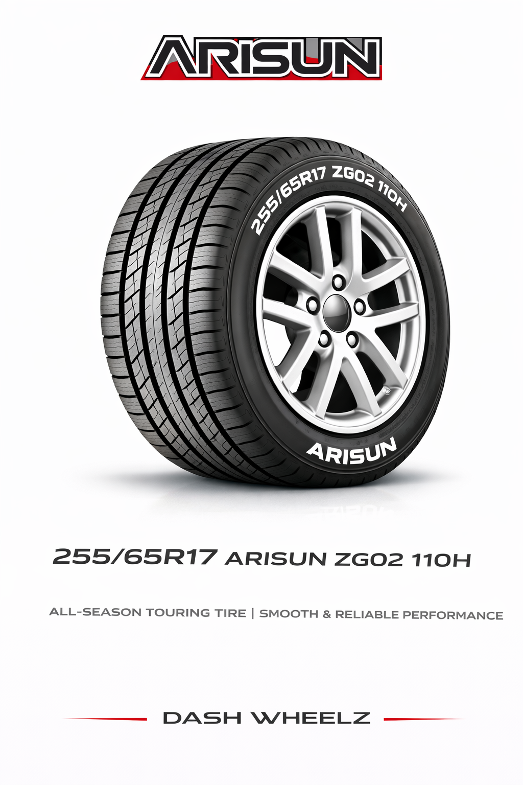 255/65R17 ARISUN ZG02 110H