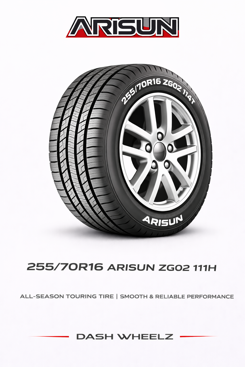 255/70R16 ARISUN ZG02 111H