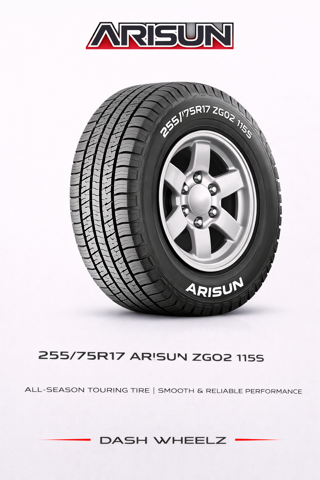255/75R17 ARISUN ZG02 115S