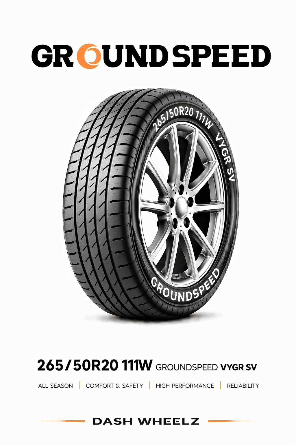 265/50R20 GROUNDSPEED VOYAGER SV 111W