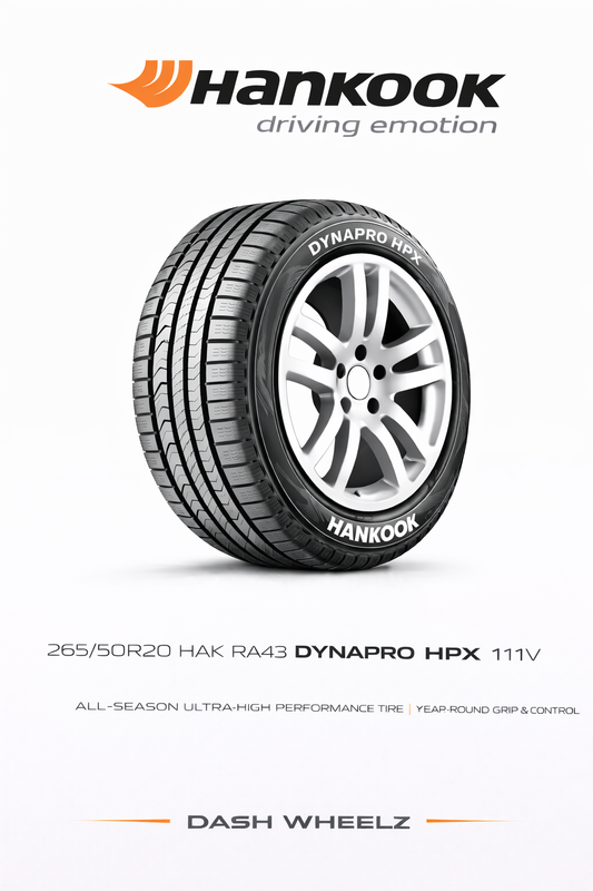 265/50R20 HAK RA43 DYNAPRO HPX 111V