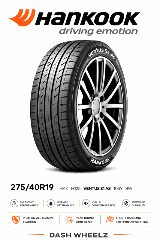 275/40R19 HAK H125 VENTUS S1 AS 105Y BW