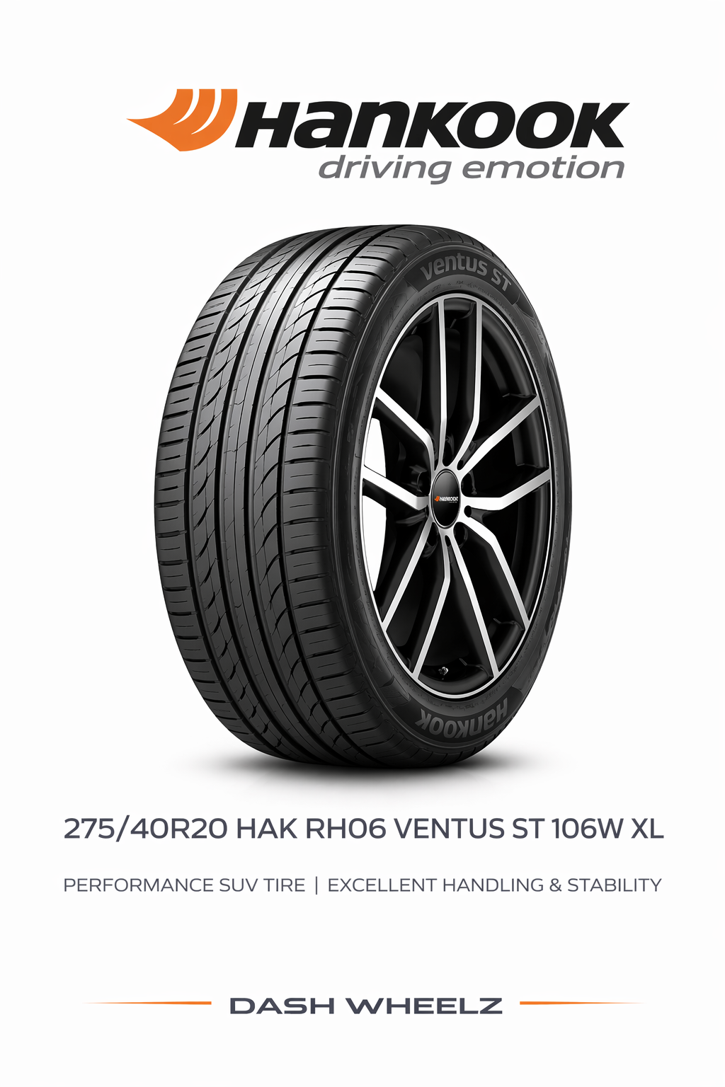 275/40R20 HAK RH06 VENTUS ST 106W XL