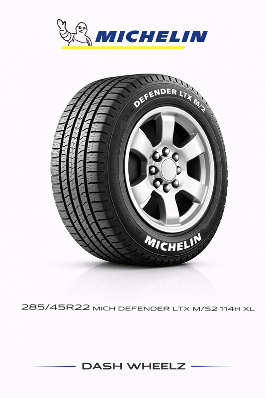 285/45R22 MICH DEFENDER LTX M/S2 114H XL