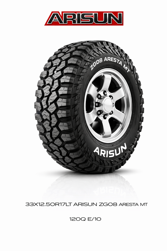 33X12.50R17LT ARISUN ZG08 ARESTA MT 120Q E/10