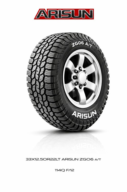 33X12.50R22LT ARISUN ZG06 A/T 114Q F/12