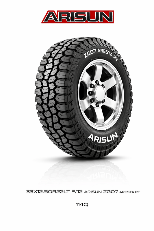 33X12.50R22LT F/12 ARISUN ZG07 ARESTA RT 114Q