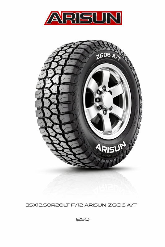 35X12.50R20LT F/12 ARISUN ZG06 A/T 125Q