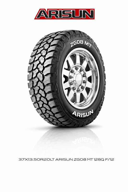 37X13.50R20LT F/12 ARISUN ZG08 ARESTA M/T 128Q Mud Terrain Tire