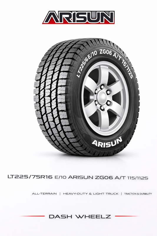 LT225/75R16 E/10 ARISUN ZG06 A/T 115/112S
