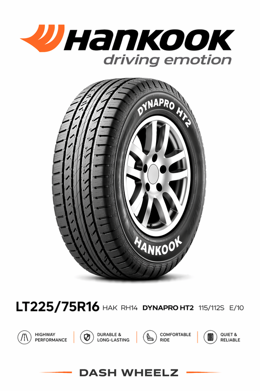 LT225/75R16 HAK RH14 DYNAPRO HT2 115/112S E/10