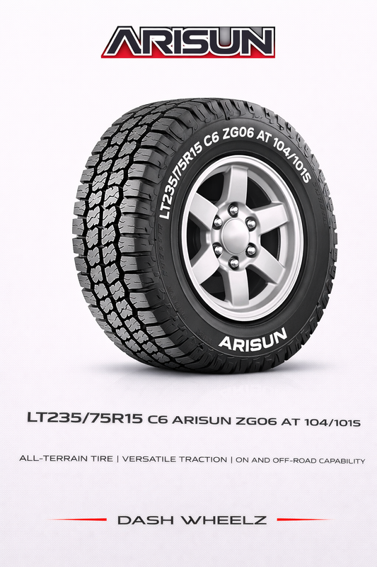 LT235/75R15 C/6 ARISUN ZG06 A/T 104/101S