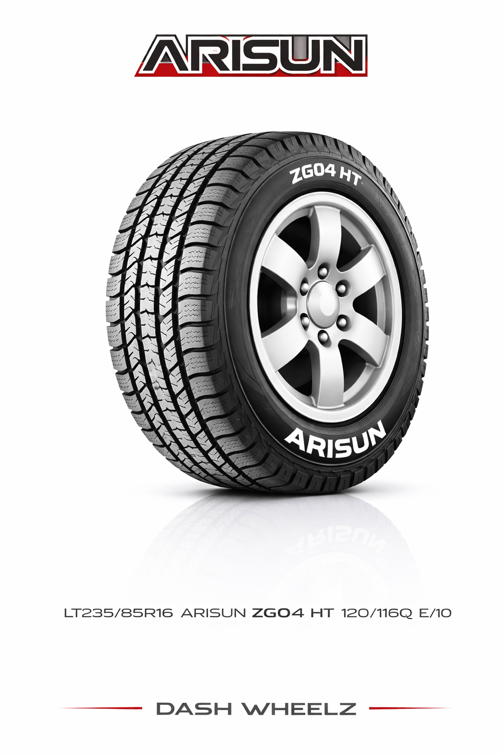 LT235/85R16 ARISUN ZG04 HT 120/116Q E/10