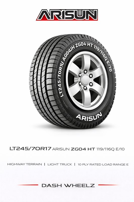 LT245/70R17 ARISUN ZG04 HT 119/116Q E/10