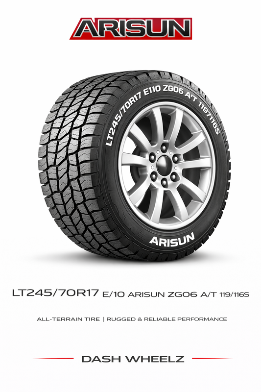 LT245/70R17 E/10 ARISUN ZG06 A/T 119/116S