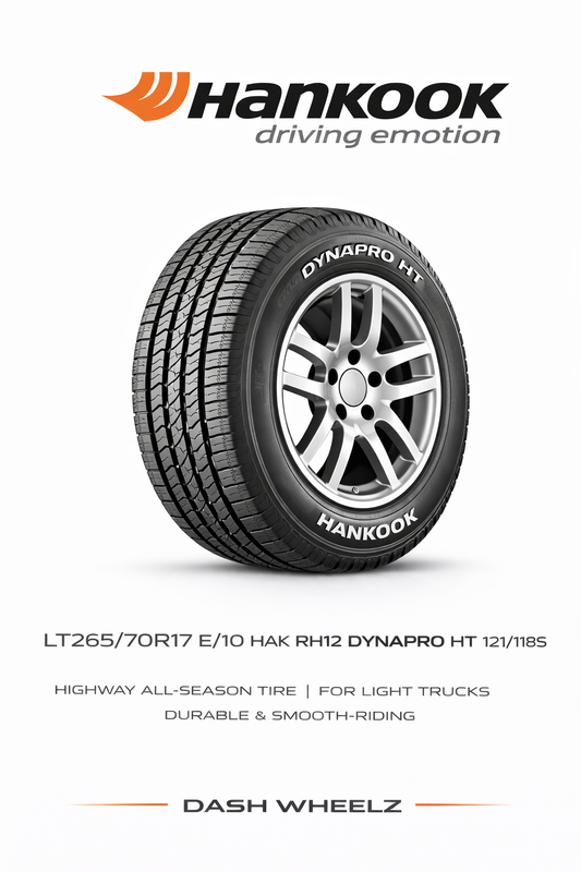 LT265/70R17 E/10 HAK RH12 DYNAPRO HT 121/118S
