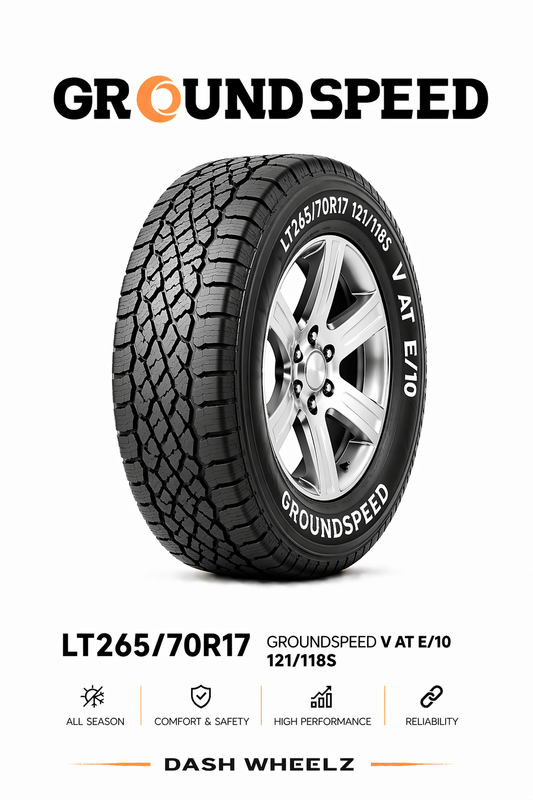 LT265/70R17 GROUNDSPEED VOYAGER A/T E/10 121/118S