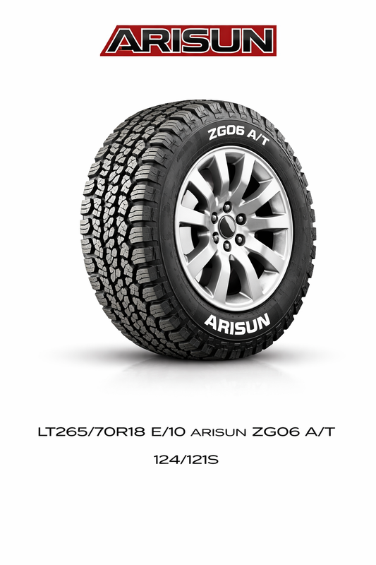 LT265/70R18 ARISUN ZG06 A/T 124/121S E/10