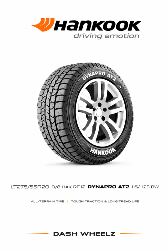 LT275/55R20 D/8 HAK RF12 DYNAPRO AT2 115/112S BW