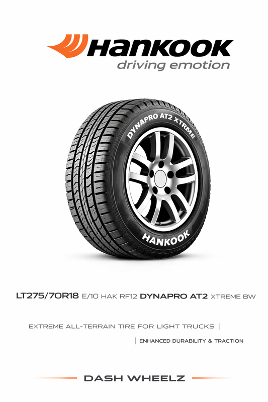 LT275/70R18 E/10 HAK RF12 DYNAPRO AT2 XTREME BW
