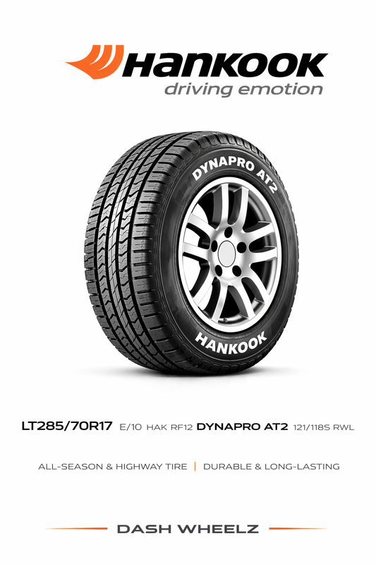 LT285/70R17 E/10 HAK RF12 DYNAPRO AT2 121/118S RWL