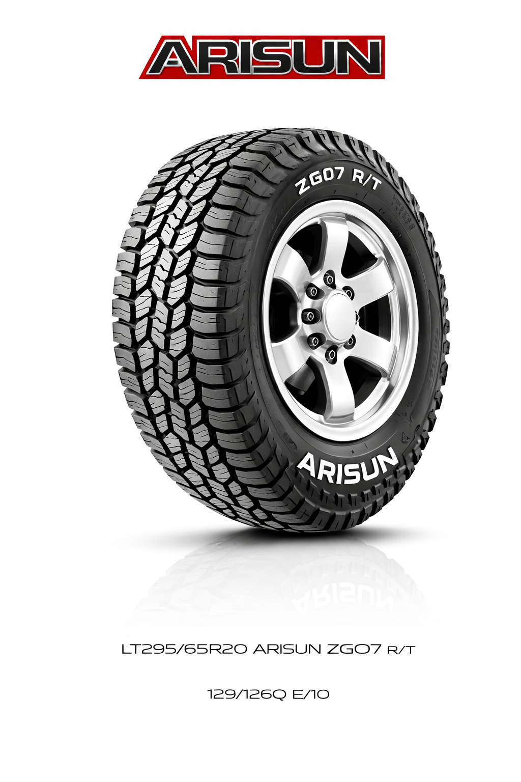 LT295/65R20 ARISUN ZG07 R/T 129/126Q E/10