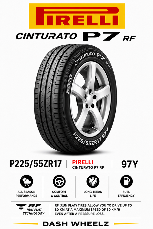 P225/55ZR17 PIRELLI CINTURATO P7 RF 97Y
